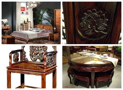 泽亚红木茶桌 古典家具的艺术传承与实用美学